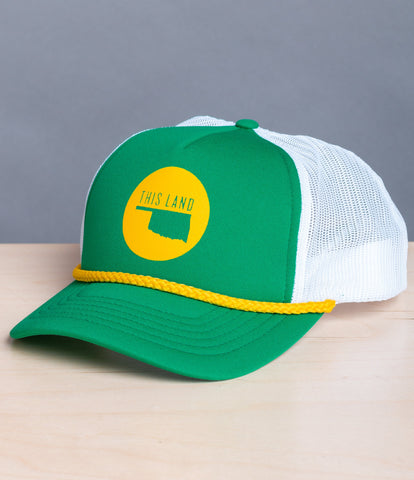 Logo Foam Trucker Hat - Green
