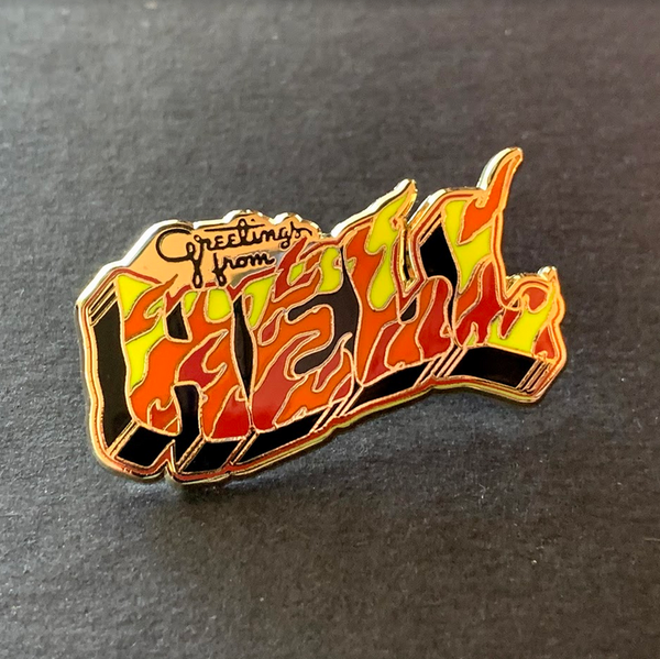 Greetings from Hell Pin